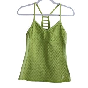 Trina Turk T-Back Strapy Activewear Sports Top- size S